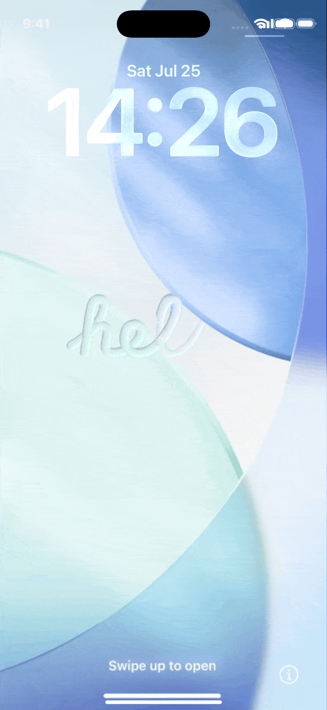 Apple — Hello — iPhone / iPad wallpaper preview