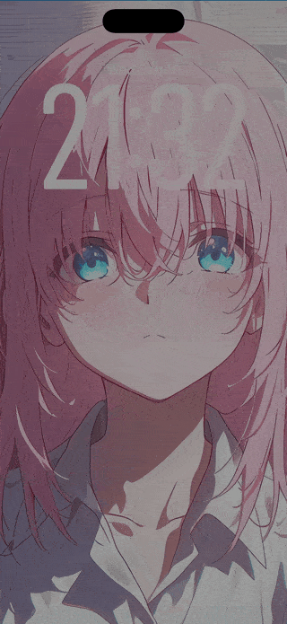 Bocchi the Rock! — Poolside — iPhone / iPad wallpaper preview