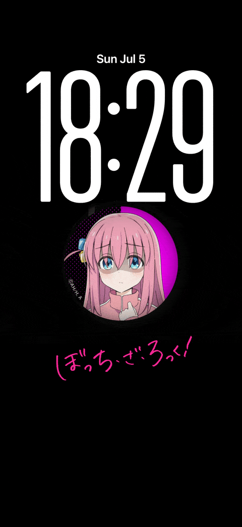 Bocchi the Rock! — Hitori Gotoh — iPhone / iPad wallpaper preview