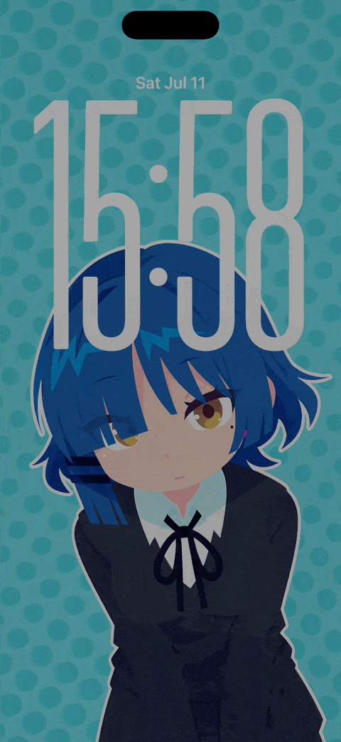 Bocchi the Rock! — Ryo Yamada — iPhone / iPad wallpaper preview