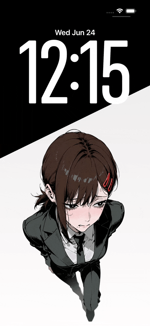 Chainsaw Man — Kobeni Higashiyama — iPhone / iPad wallpaper preview