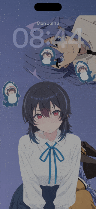 The Second Prettiest Girl — Umi Asanagi — iPhone / iPad wallpaper preview