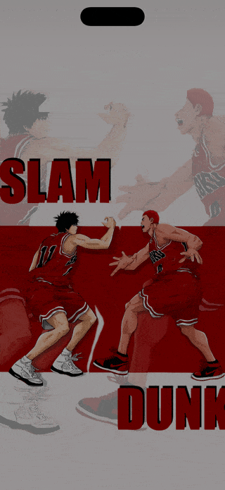 Slam Dunk — Shohoku — iPhone / iPad wallpaper preview