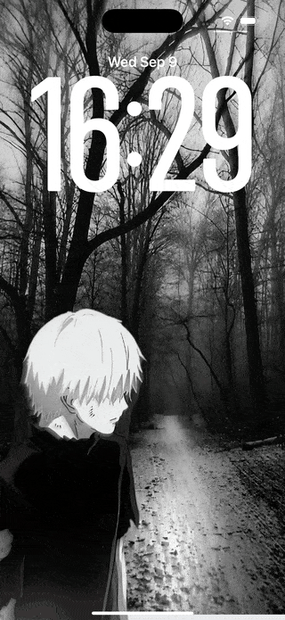 The Lonely Boy — iPhone / iPad wallpaper preview