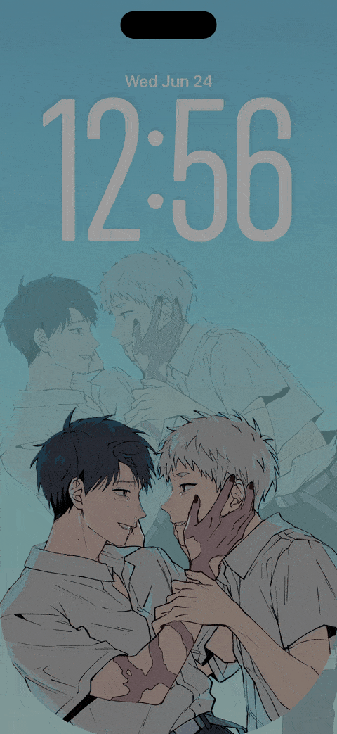 Yoshiki Tsujinaka And Hikaru — iPhone / iPad wallpaper preview